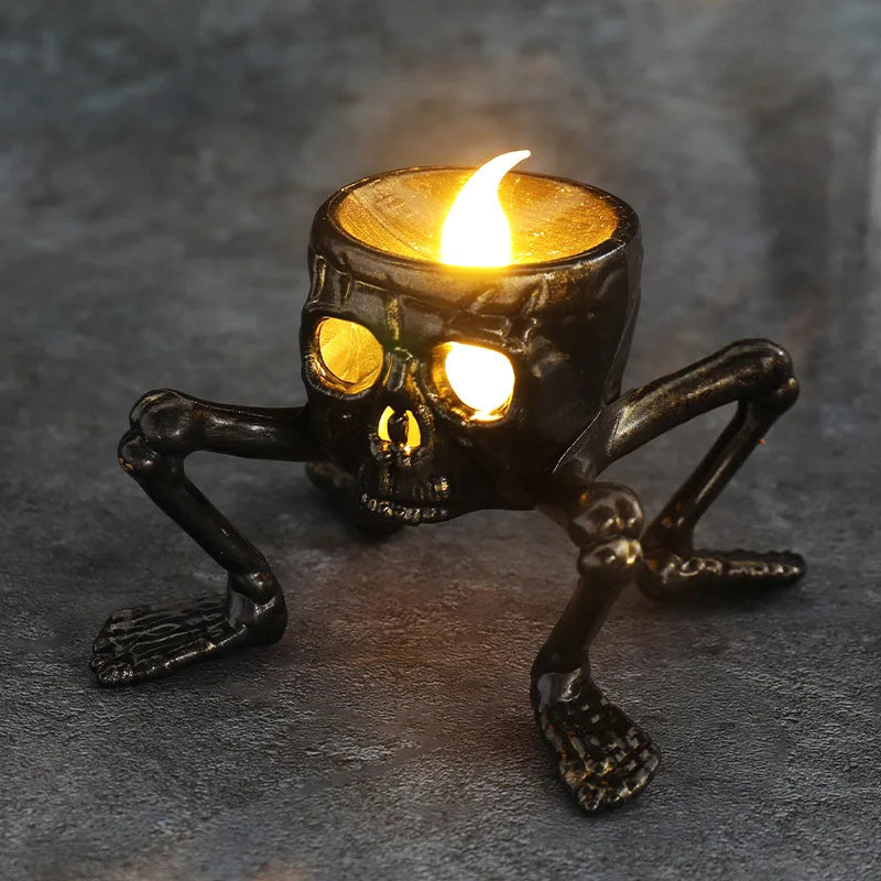 Halloween Flamlösa Tealight-ljus