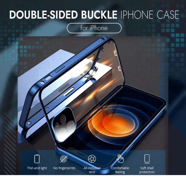Dubbelsidig Spänne - Iphone Fodral