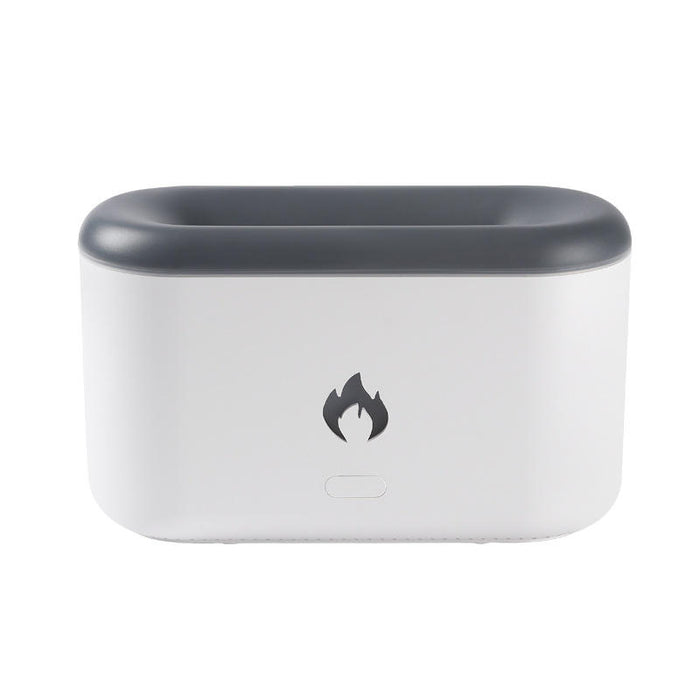 Bravik Flamdiffuser med 3D-flamma och tank på 300 ml – USB-C
