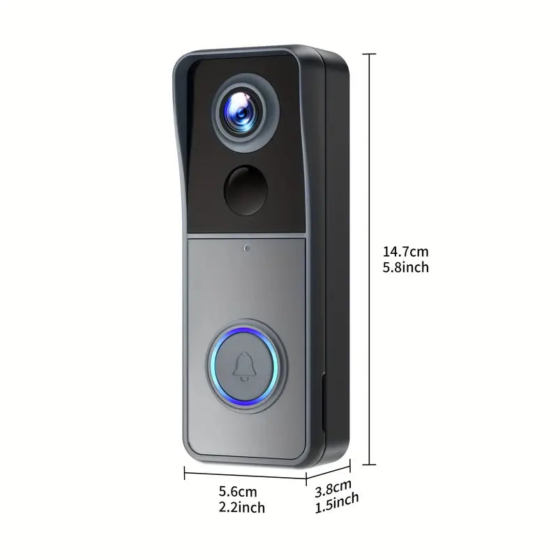 Trådlös Wi-Fi Videodörrklocka