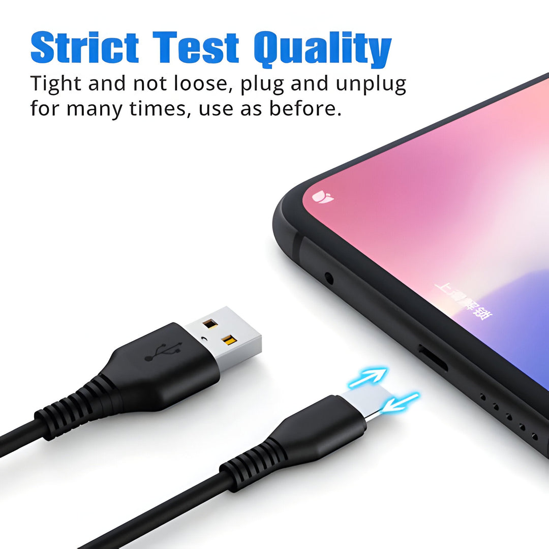 2 i 1 Laddningskabel Multi USB-port