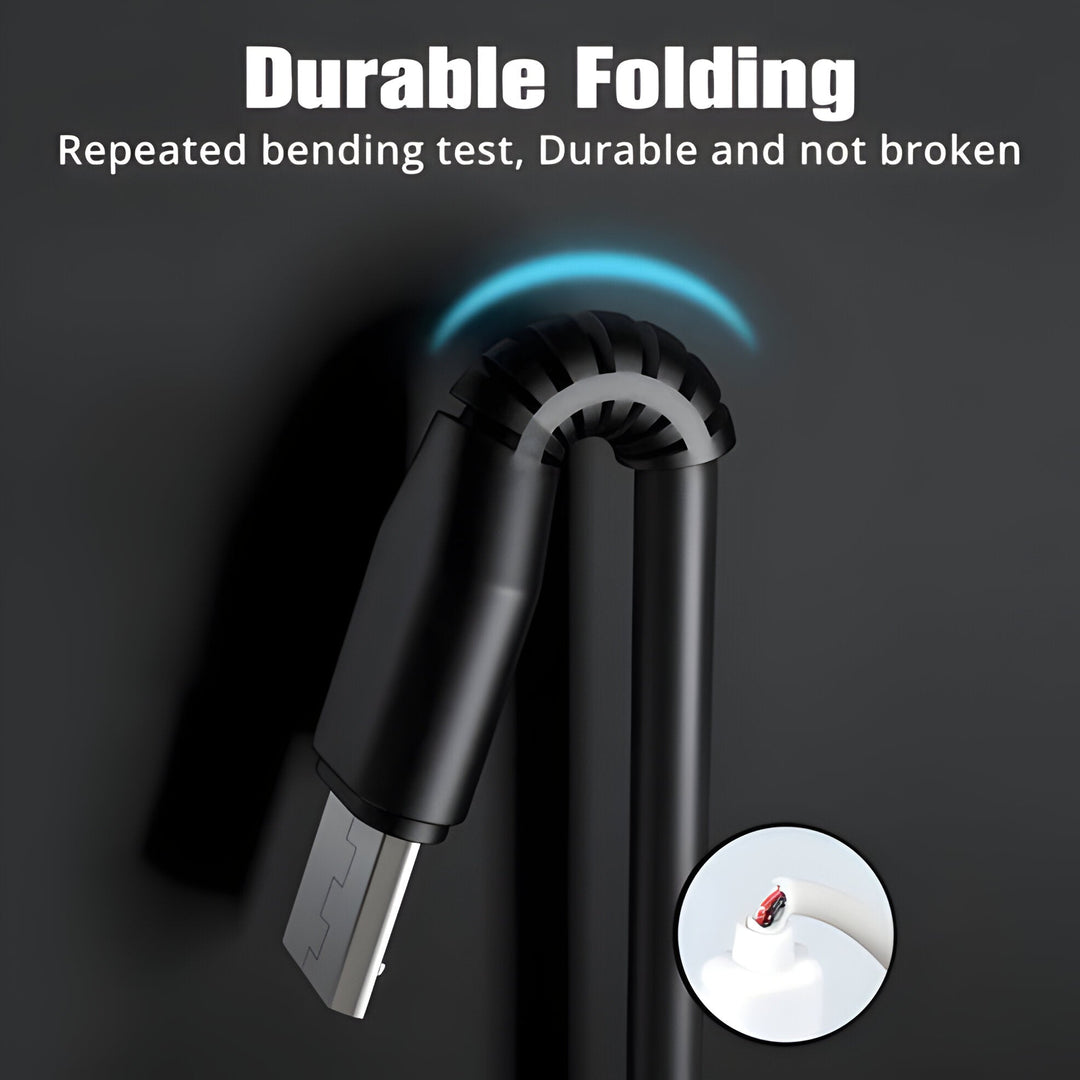 2 i 1 Laddningskabel Multi USB-port