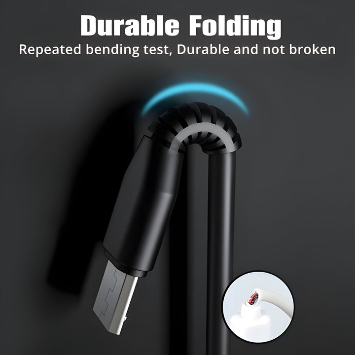 2 i 1 Laddningskabel Multi USB-port