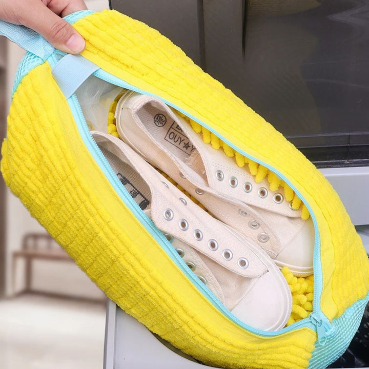 Maskintvättbara Sneakers Skoprotektor Tvättnätpåse