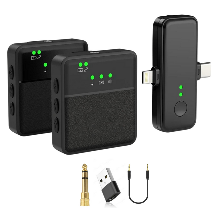 Trådlös Bluetooth Lavalier Mikrofon