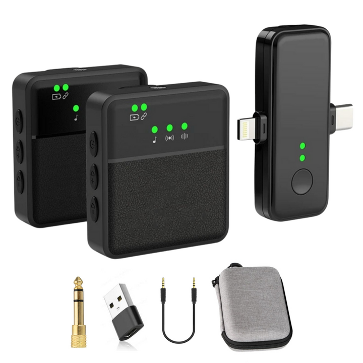 Trådlös Bluetooth Lavalier Mikrofon
