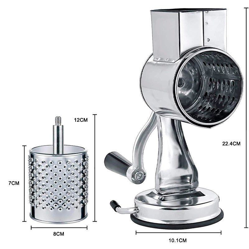 Mångsidig Kök Rotary Mat Rivare/Strimlare/Slicer