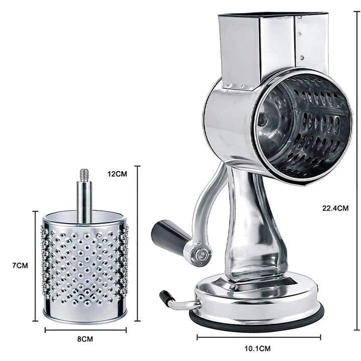 Mångsidig Kök Rotary Mat Rivare/Strimlare/Slicer