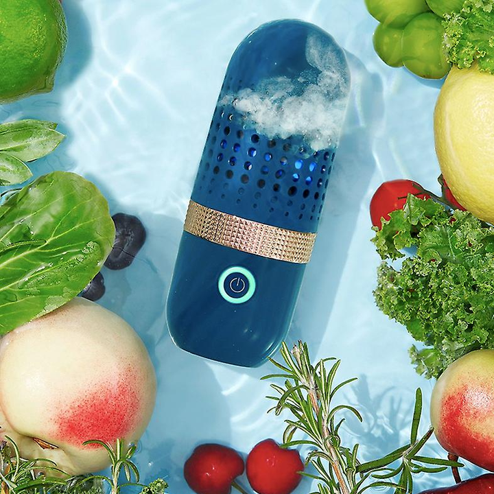 Kapsel Grönsaks Tvättmaskin | Automatisk Frukt &amp; Grönsaks Desinfektor Hemma Pesticid Rengörare