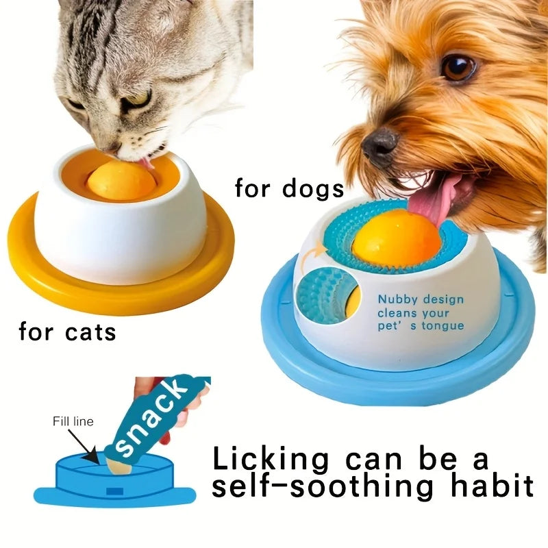 Långsam Matning Katt och Hund Slickmatta