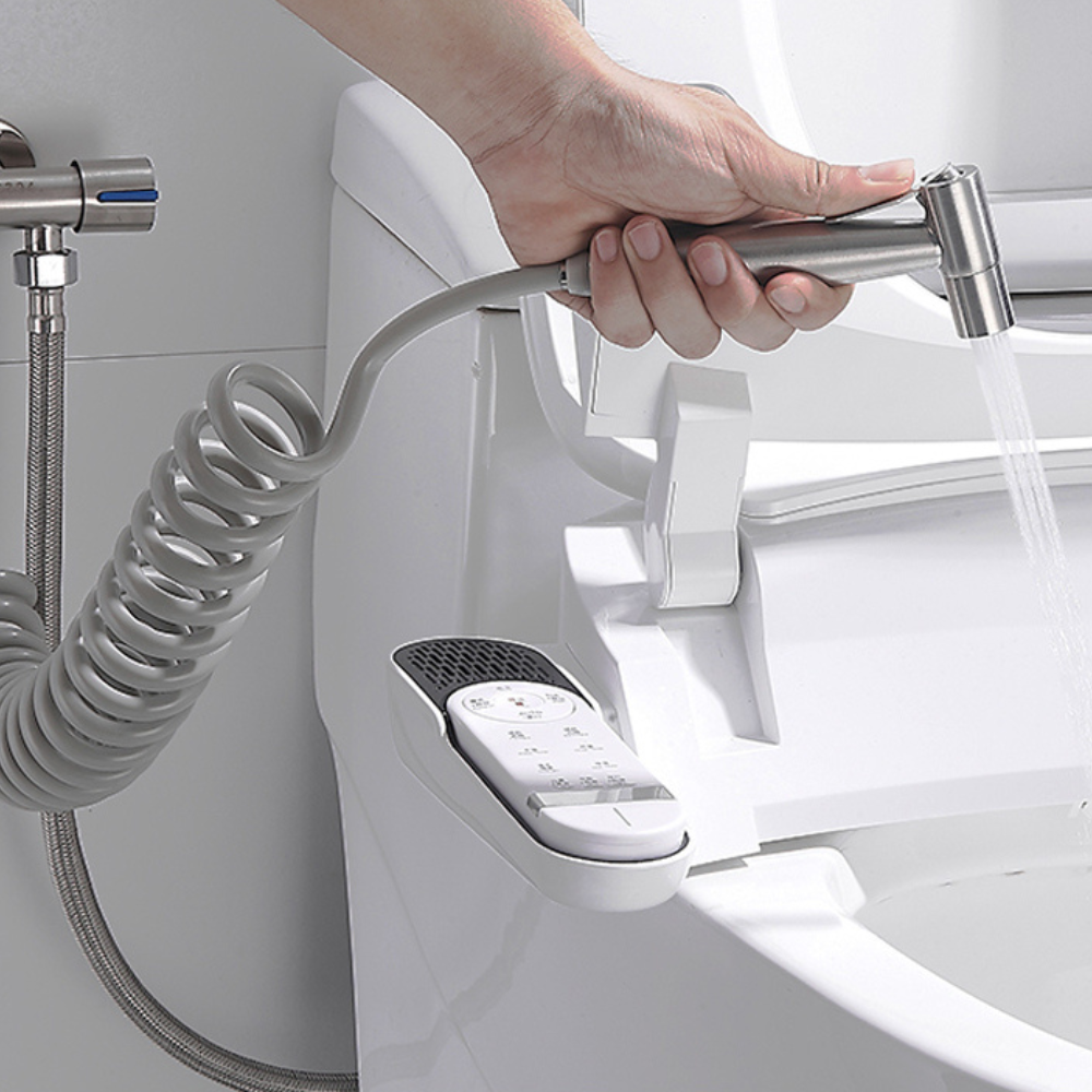 Kraftfull Handhållen Självrengörande Toalett Bidet Spray Tillägg