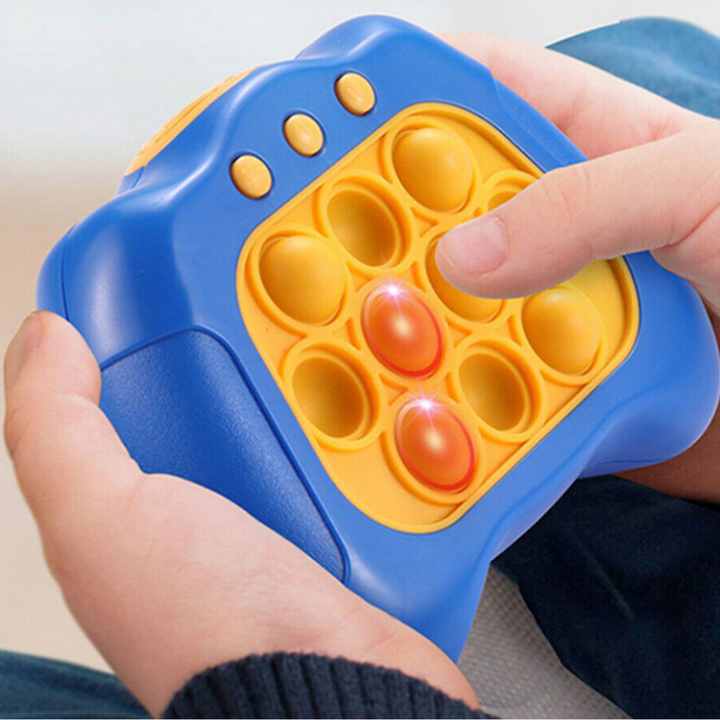 Rapid Pop Ljus Upp Fidget Bubbel Spel Konsol