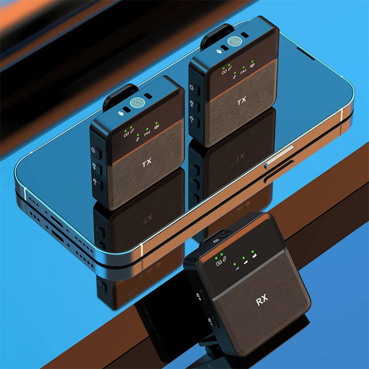 Trådlös Bluetooth Lavalier Mikrofon