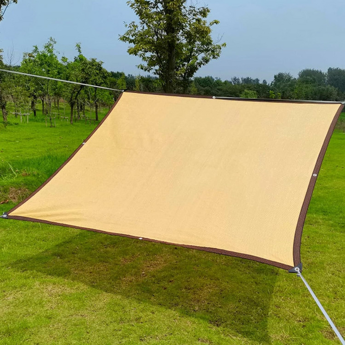 Utomhus Mesh Patio Solskydd Segel