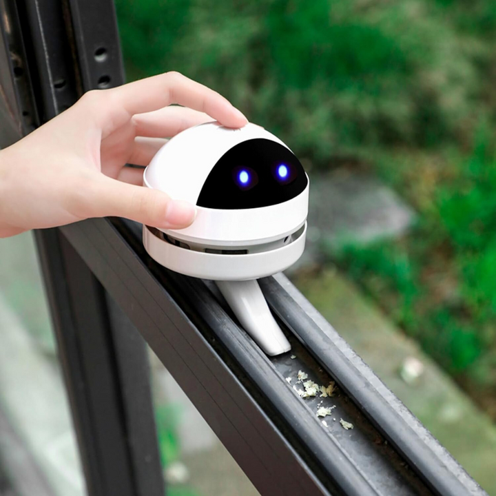 Kompakt USB-laddad Mini Skrivbordsdammsugare Robot