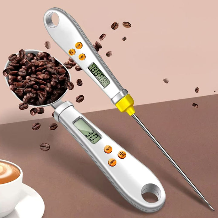 2-i-1 Digital Mini Skala &amp; Mattermometer