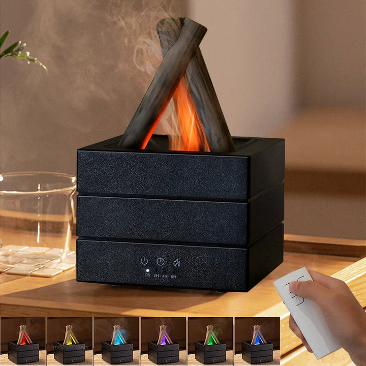 Realistisk Flamdoft Diffusor och Luftrenare