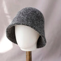Kvinnors Vinter Ull Bucket Hat