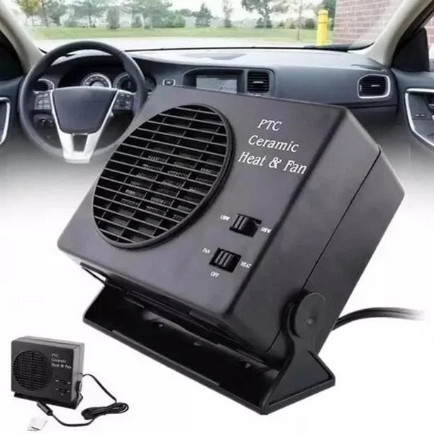 Bilvärmare 150W 300W 12V Keramisk Bilfläktvärmare