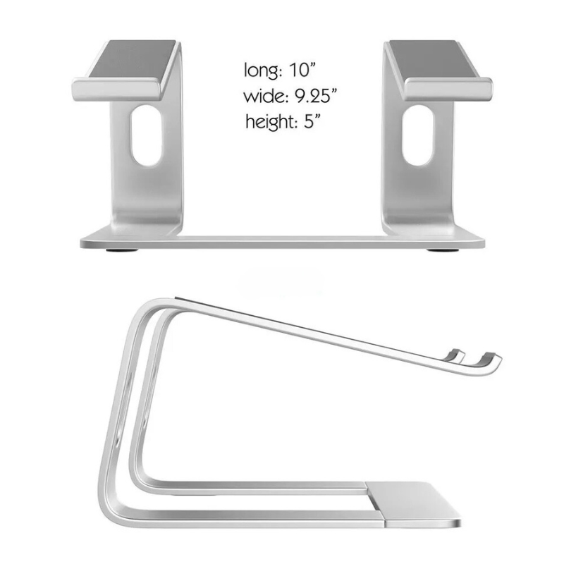 Aluminium Vertikal Laptop Ställ