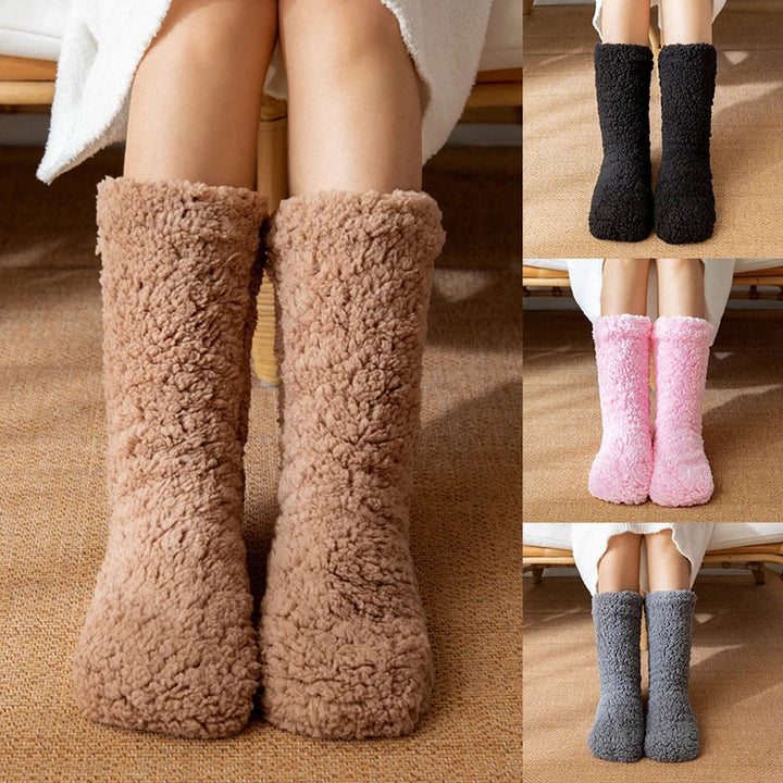 Vinter Plush Inomhus Varm Sockor