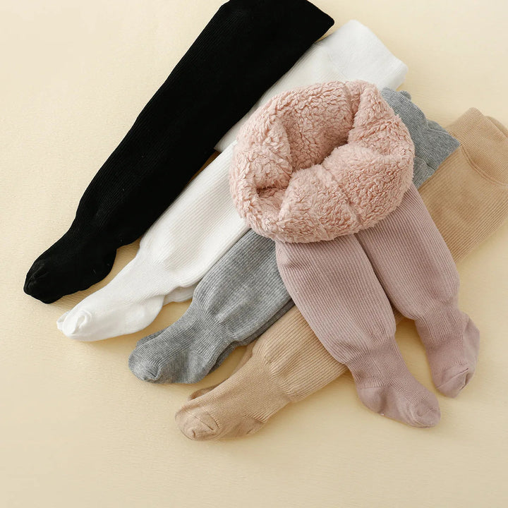 Barnens vinter fleecefodrade leggings