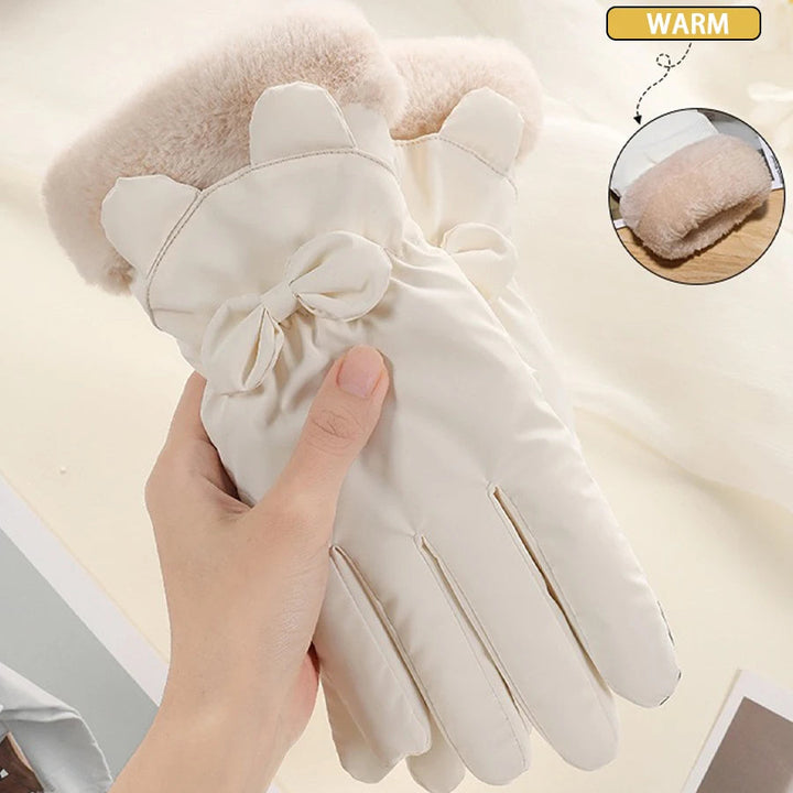 Eleganta Touchscreen Vinterhandskar för Kvinnor