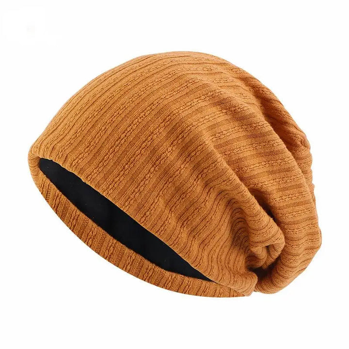 Vete Mönster Bomull Beanie Hatt Vinter