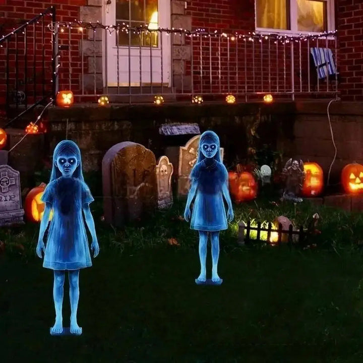 Upplysta Spöken Halloween Dekoration för Utomhus