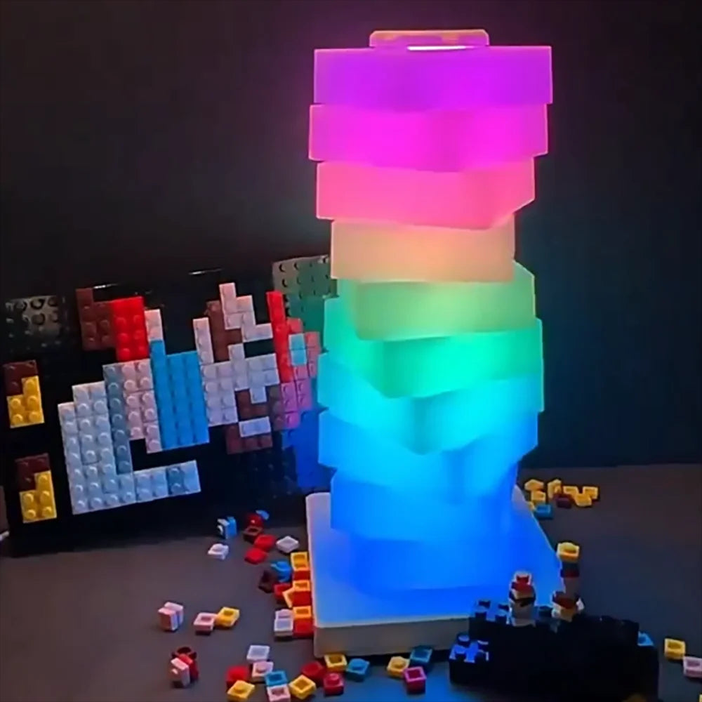 RGB LED Nattlampan med Touch Control