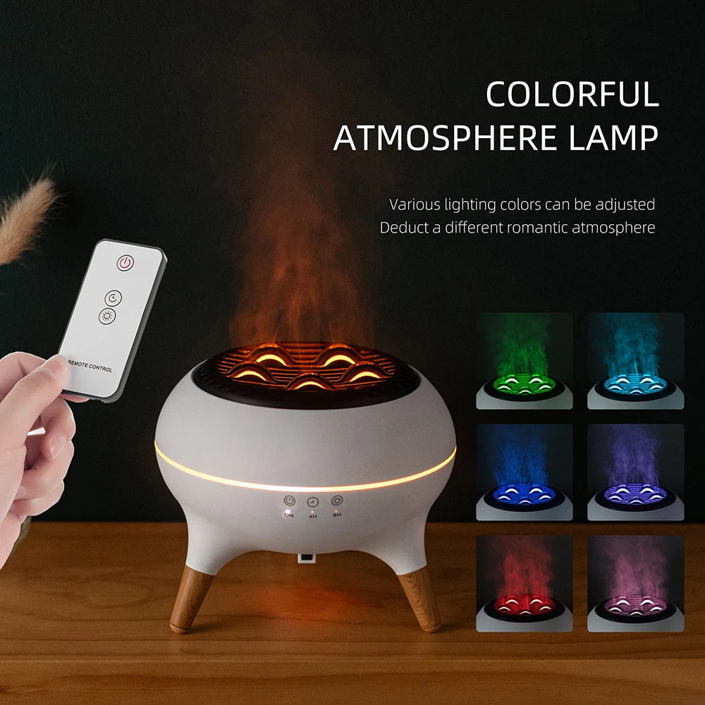 Dynamisk Manet Flamma Aromadiffusor