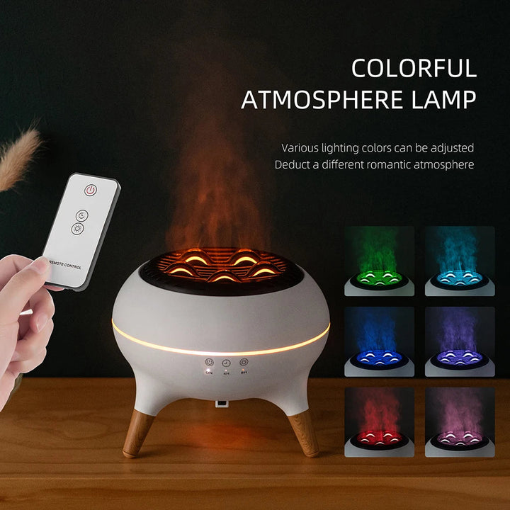 Dynamisk Manet Flamma Aromadiffusor