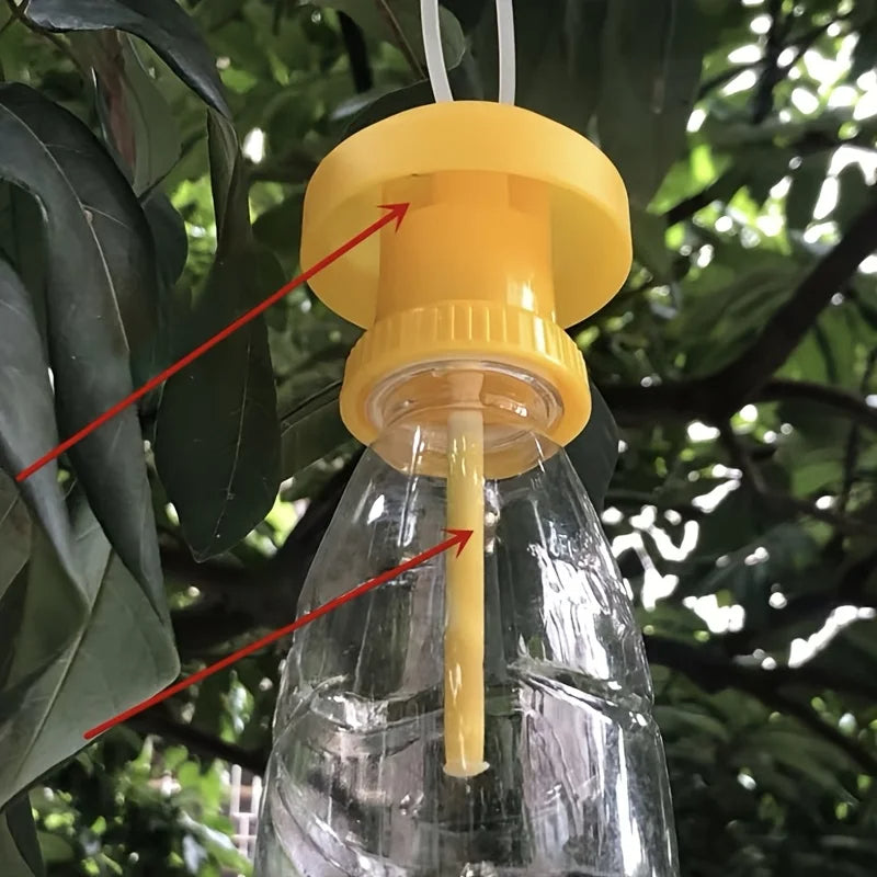 Fruktflugefälla med hängande lock
