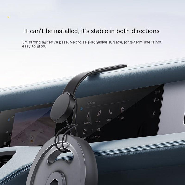 Bravik Magnetisk mobilhållare till bilen med trådlös laddning 15W