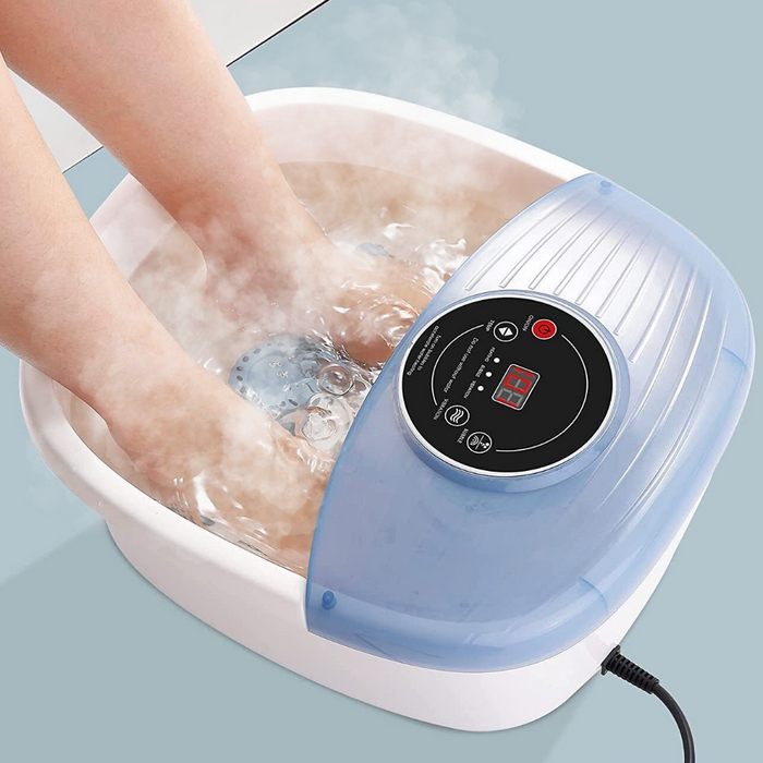 Temperaturkontrollerad Fot Bubbelbad Vibrationsmassör