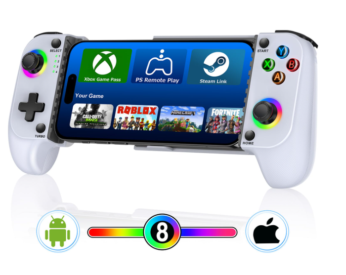 Trådlös Mobil Spelkontroll för iPhone/Android