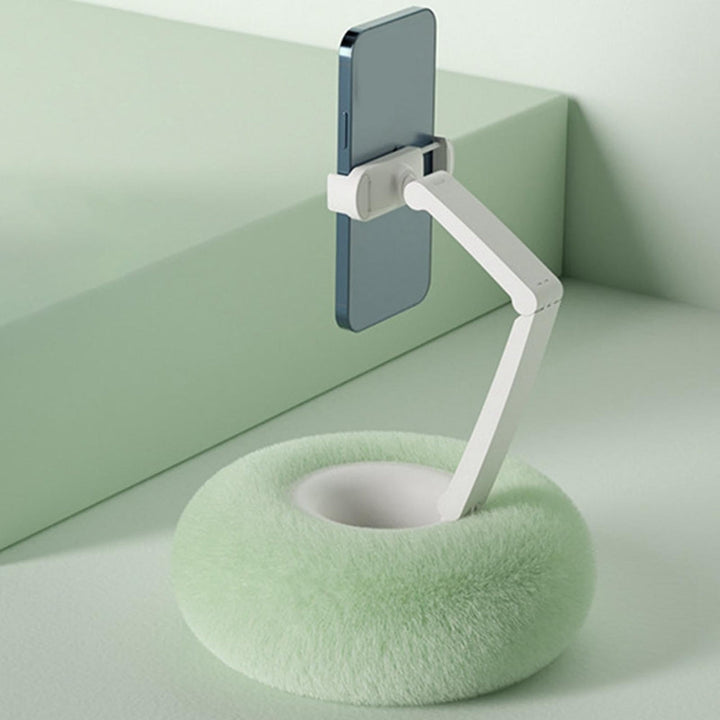 Fuzzy Kudde Telefonhållare med Snackskål
