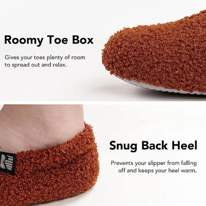 Fleece Stängd Bak Inomhussko