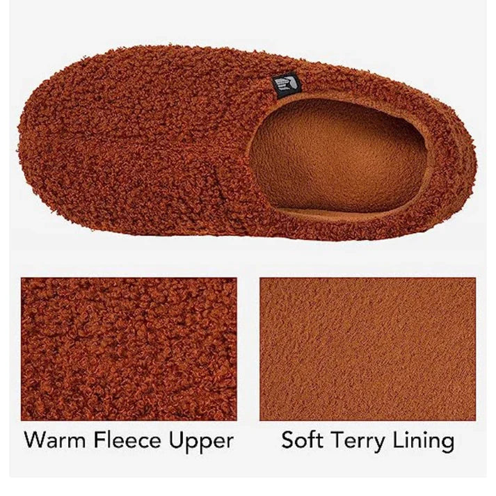 Fleece Stängd Bak Inomhussko