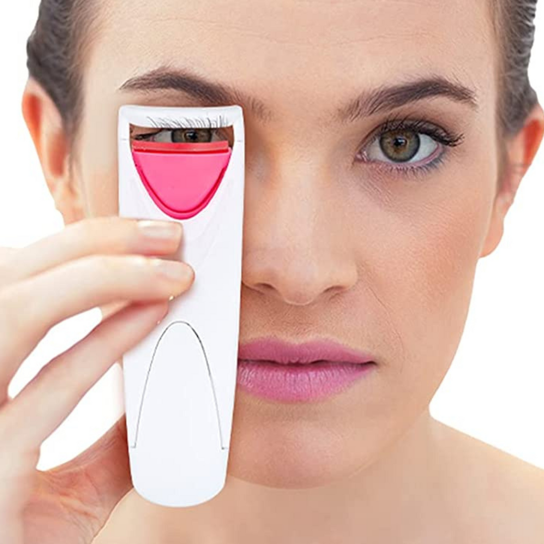 Bärbar Elektrisk Värmd Ögonfrans Mascara Falsies Locktång
