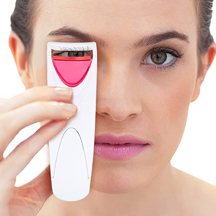 Bärbar Elektrisk Värmd Ögonfrans Mascara Falsies Locktång