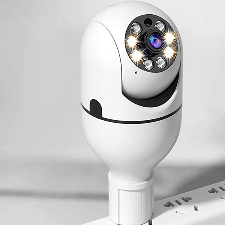 Trådlös Inomhus / Utomhus Smart HD Lampa Säkerhetskamera