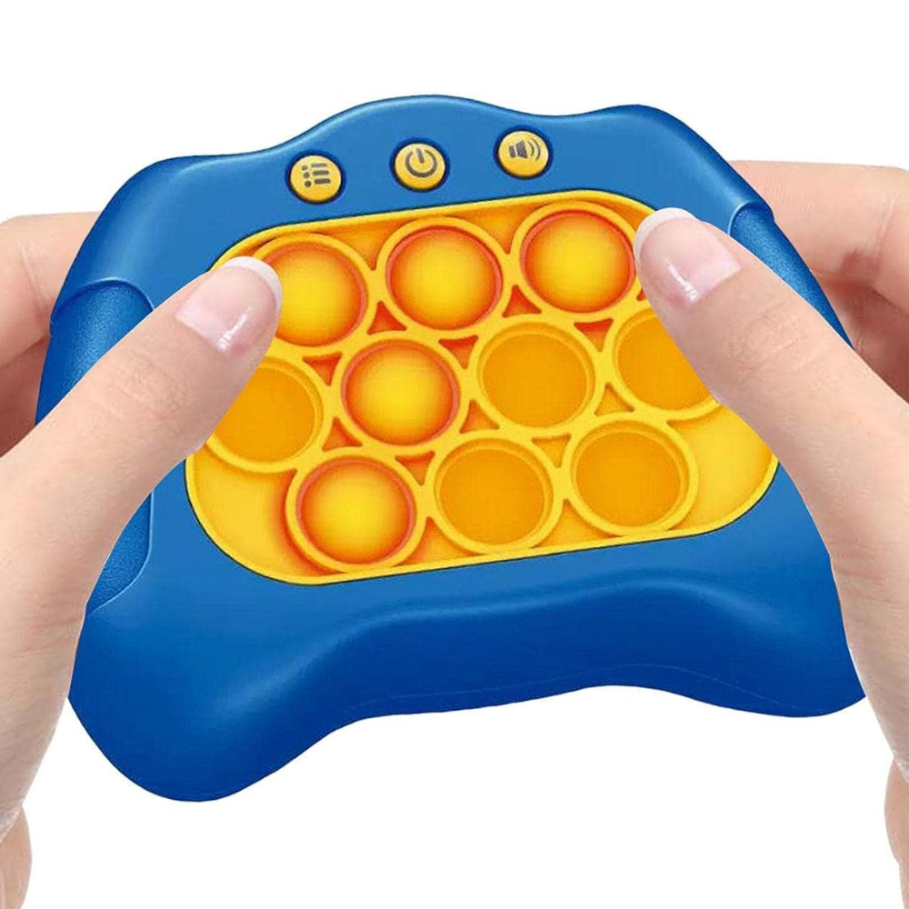 Rapid Pop Ljus Upp Fidget Bubbel Spel Konsol