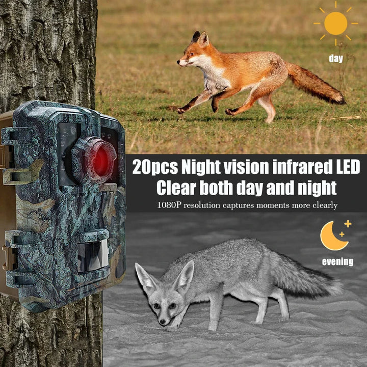 Mini 16MP Nattvisions Viltkamera med PIR Rörelsesensor
