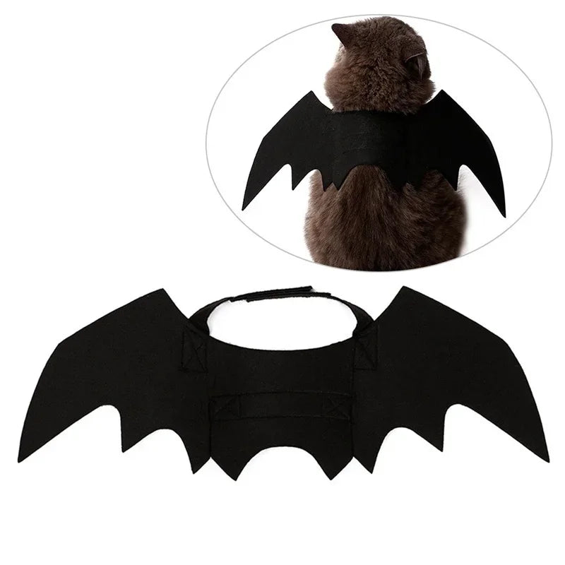 Fladdermusvinge Halloween-kostym för husdjur