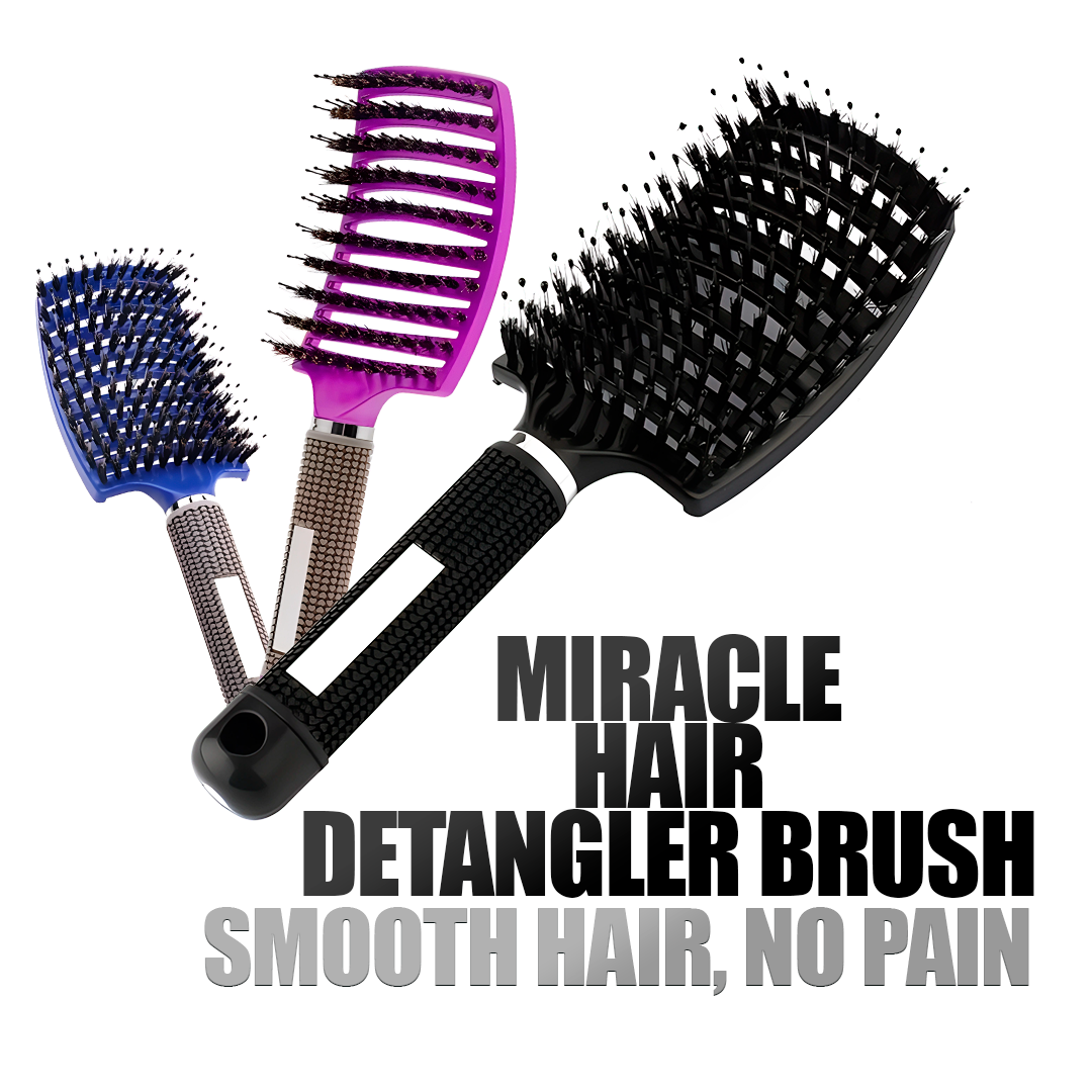 Miracle Hair Detangler – Enkel Knutborttagning för Slätt, Glansigt Hår