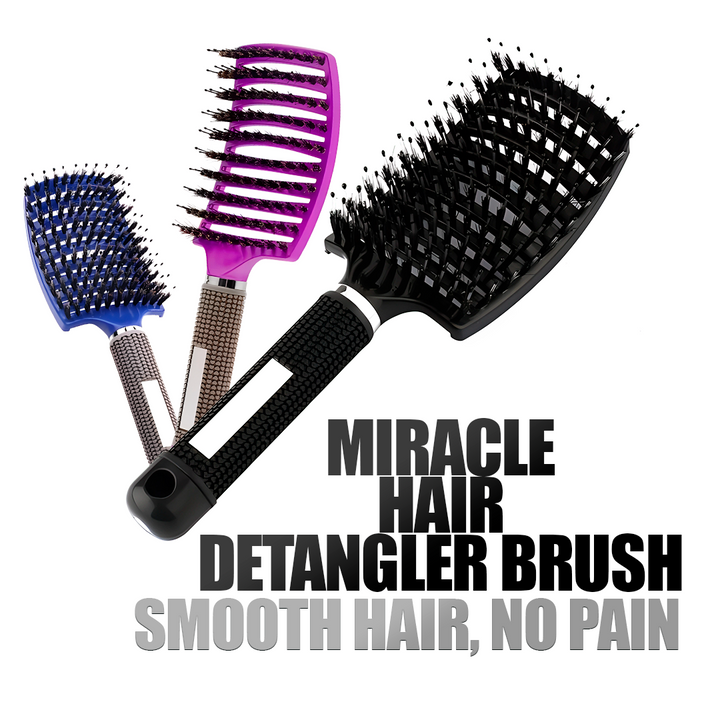 Miracle Hair Detangler – Enkel Knutborttagning för Slätt, Glansigt Hår