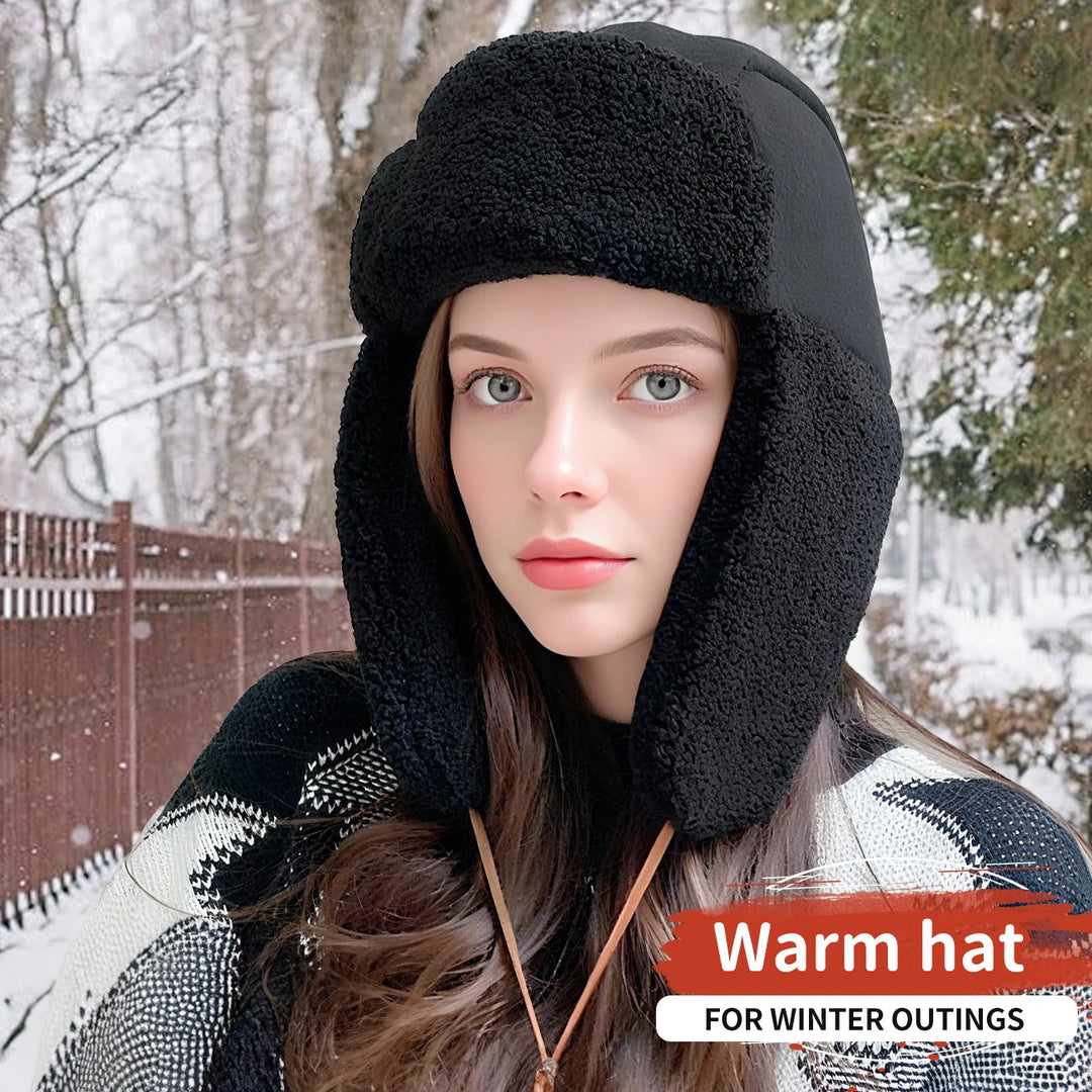 Fleece Trapper Hatt Vinter Bomber Hatt