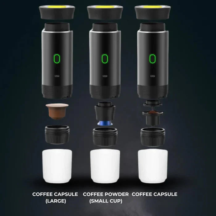 Bärbar Kaffebryggare 3-i-1