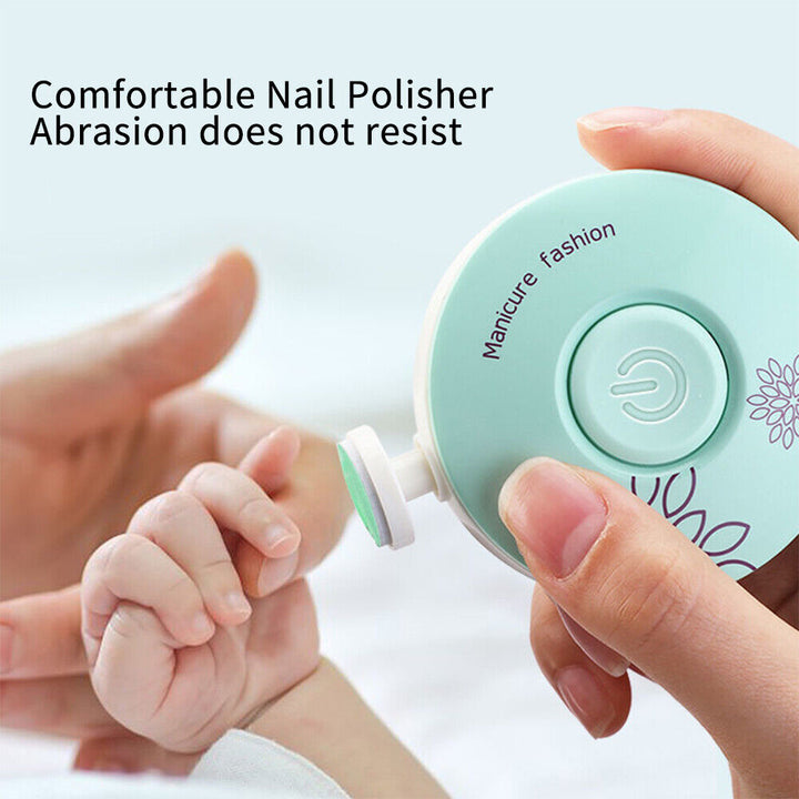 Baby Nagelklippare med 6 Sliphuvuden